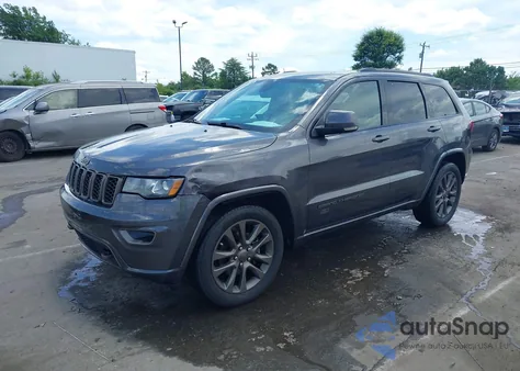 2016 Jeep Grand Cherokee Limited 75Th Anniversary из США, поврежденный, VIN 1C4RJEBG8GC506647